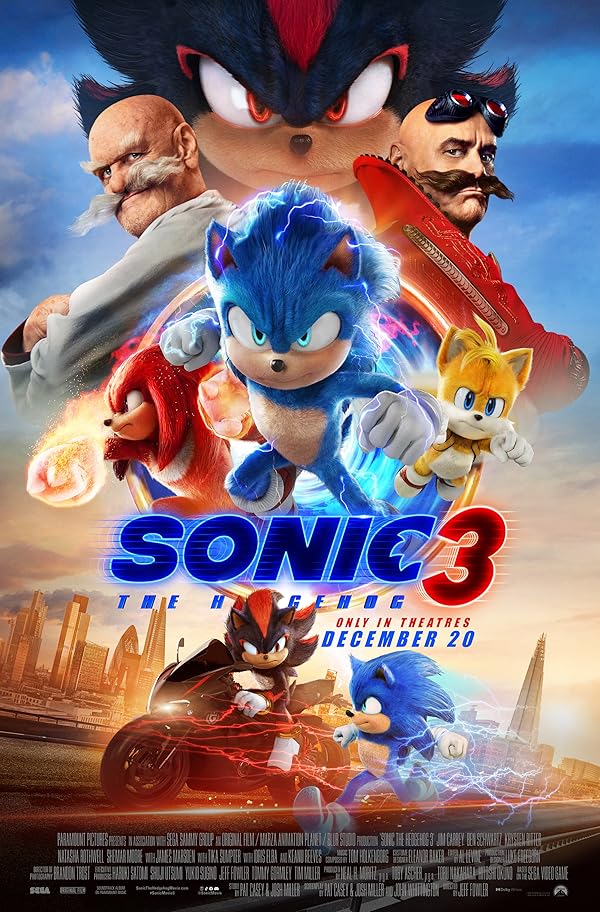 فیلم Sonic the Hedgehog 3 2024 | سونیک خارپشت 3