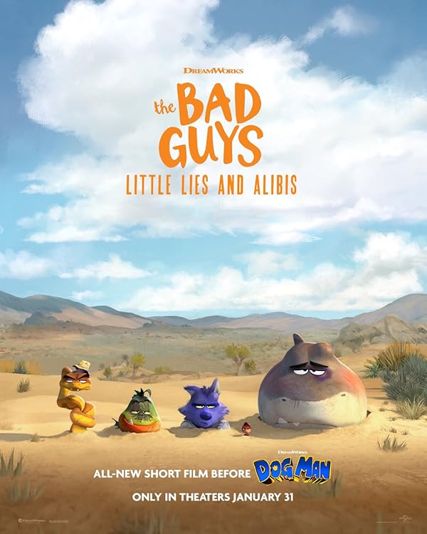 انیمیشن The Bad Guys: Little Lies and Alibis 2025 | بچه های بد: دروغ‌های کوچک و بهانه‌ها